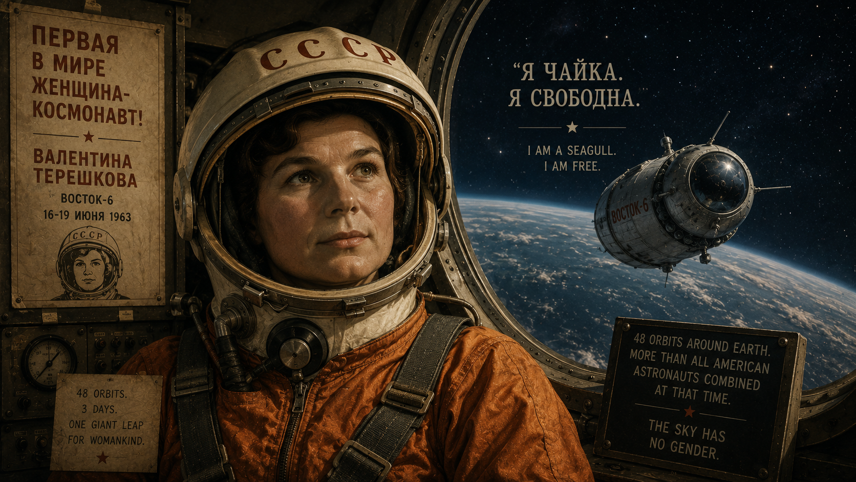 First Woman in Space (Valentina Tereshkova)